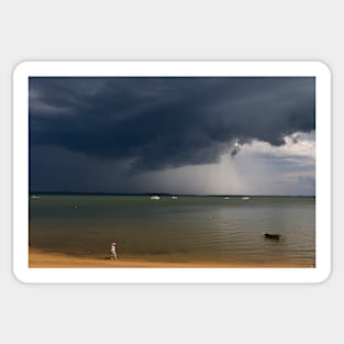 Storm Approaching Sticker